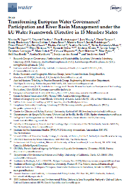 Transforming European Water Governance? Participation and River Basin Management under the EU Water Framework Directive in 13 Member States thumbnail