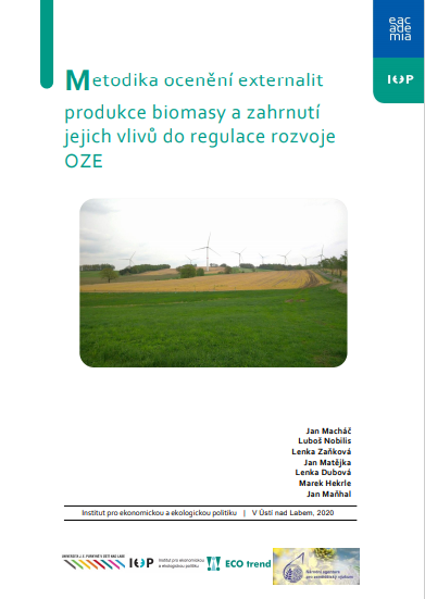 Metodika ocenění externalit produkce biomasy a zahrnutí jejich vlivů do regulace rozvoje OZE thumbnail